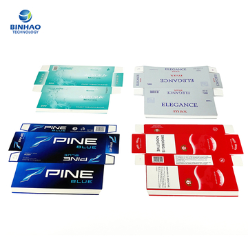 Eco-Friendly and Recyclable Cardboard Packing Box for Cigarette Packaging with Green Solutions