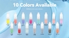 5000 Puffs Dolphin Colors Disposable Vape Dual Mesh Coil Mint Flavor