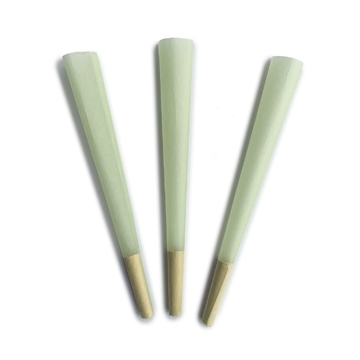 108MM Pre Rolled Cones Unbleached Wood Rolling Paper - 50 Cones