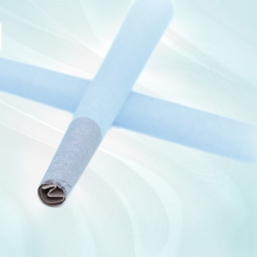 Blue Pre Rolled Cones Wood Pulp Colored Rolling Paper for Smoking