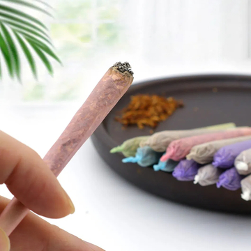 Natural Wood Pulp Colored Rolling Paper Pre Rolled Cones for Smoking