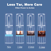 Cigarette Holder Filters for Tar and Toxin Reduction – 100PCS Regular Kingsize Slim