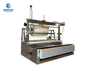 Customizable Box Film With Tear Tape Overwrapping Machine for Semi-Automatic Packaging Solution