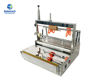 Customizable Box Film With Tear Tape Overwrapping Machine for Semi-Automatic Packaging Solution