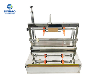 Customizable Box Film With Tear Tape Overwrapping Machine for Semi-Automatic Packaging Solution