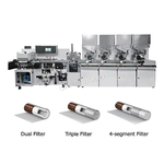 4-Segment Filter Combiner Machine for Multi-Structure HNB Filter Rod Production
