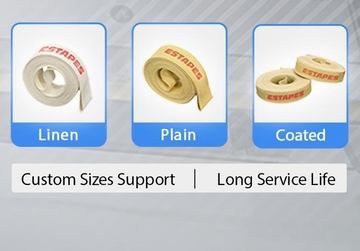 Kevlar Aramid Fiber Garniture Tape Transporting for MK8 / MK9 Cigarette Making Machine