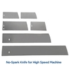 Alloy Steel Long Knife No-Spark for MK8 High Speed Machines Spare Parts