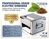 Electric Tobacco Shredder With Durable Stainless Steel For Tobacco Leaf Cutter