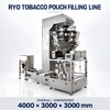 Roll Your Own RYO Tobacco Pouch Filling Machine Process Line